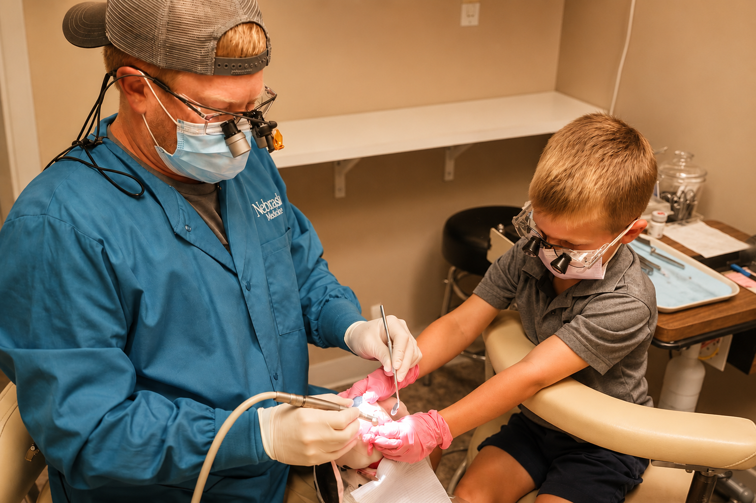 Happy patient